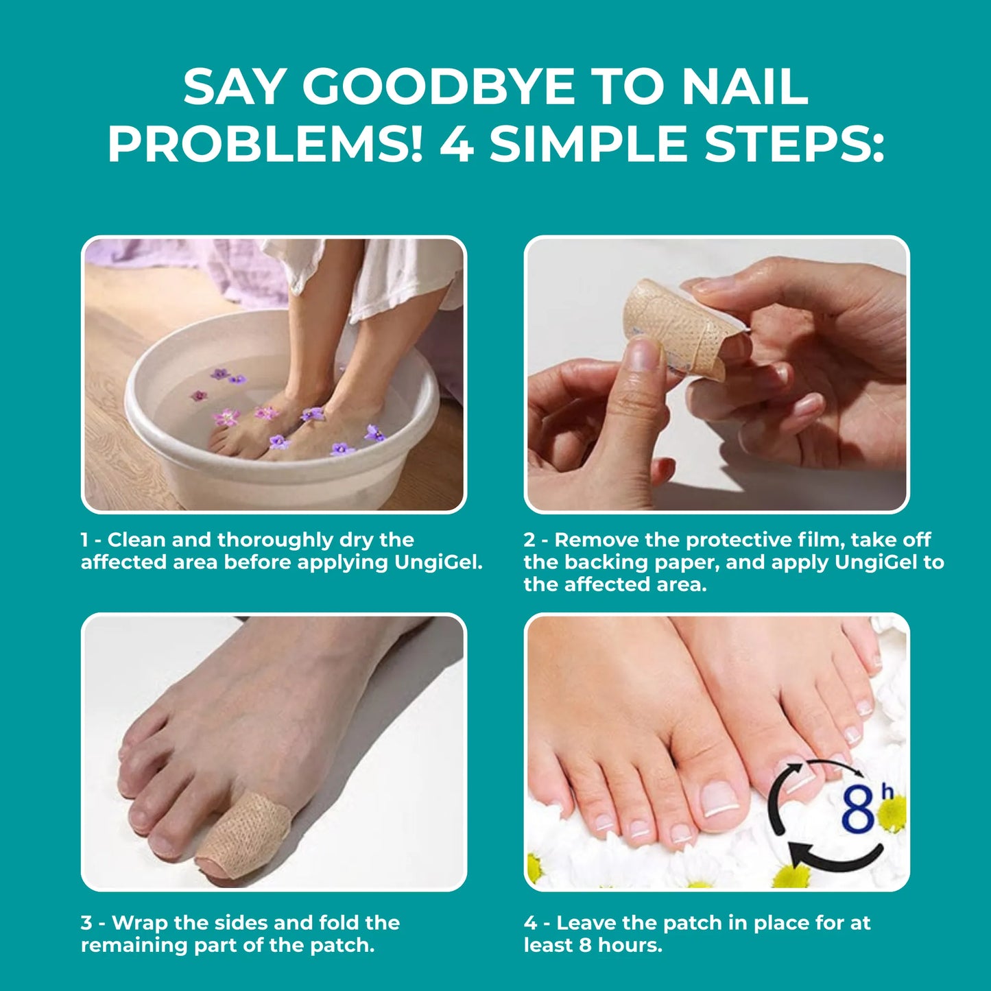 UngiGel – Fungal Adhesive Patches